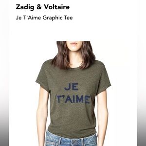 Zadig & Voltaire Je T’aime Tee